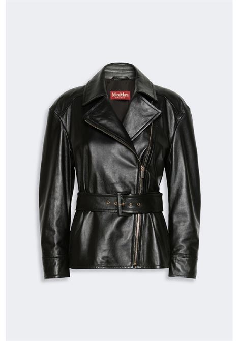 Nappa leather biker jacket MAX MARA Studio | 2626446011600004